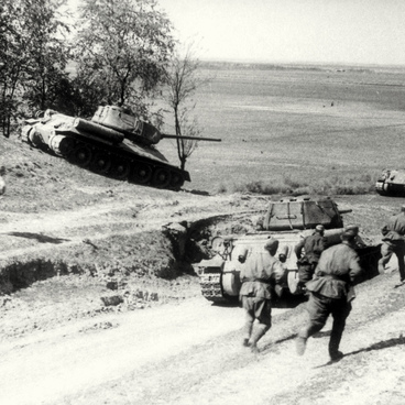 Подразделение С. Паланкина ведет бой