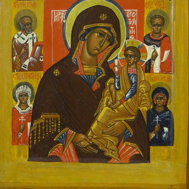 Богоматерь Шуйская, с избранными святыми