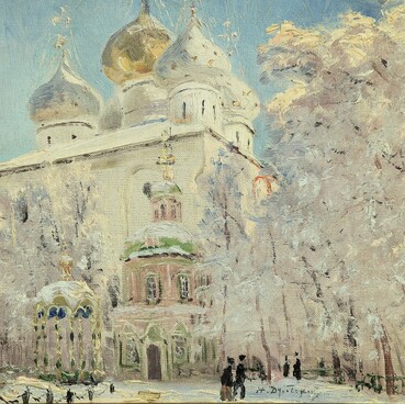 Зимний день в Троице-Сергиевой лавре