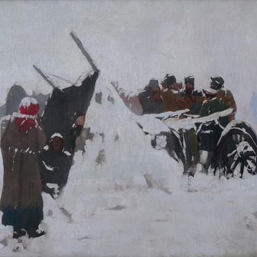 Переселенцы зимой