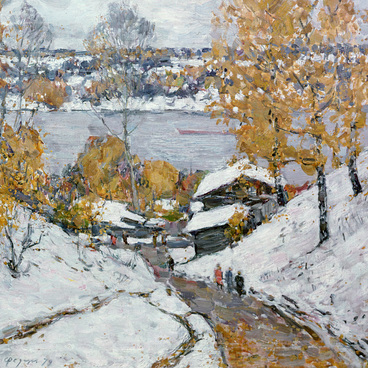 Ранний снег. Плес