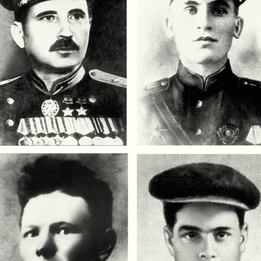 Подвиг бойцов батальона капитана А.А. Бельгина