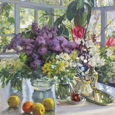 Чернышев. Сирень