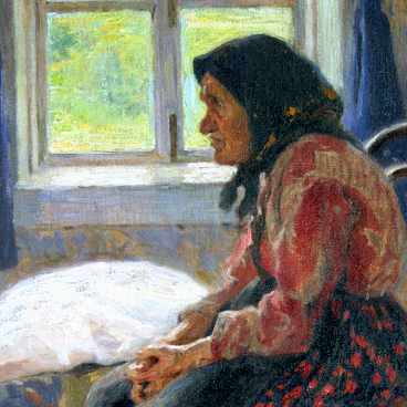 Старуха у окна