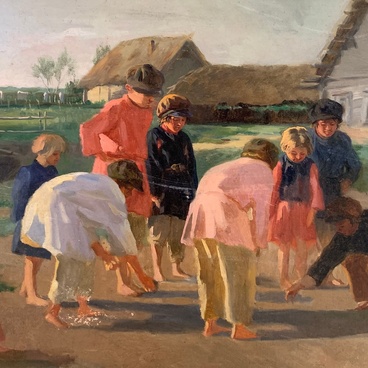 Ребятишки в рабочую пору