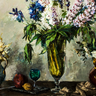 Лупинусы и гранаты