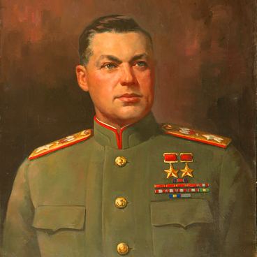 Портрет К.К. Рокоссовского