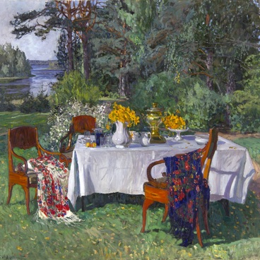 Перед террасой