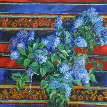 Расцветшая сирень
