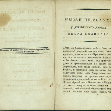 Мысли не вслух