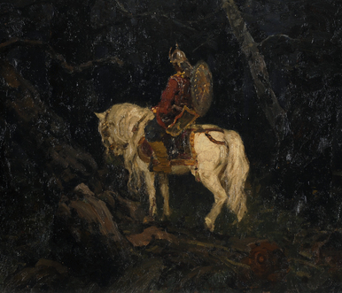 В раздумье