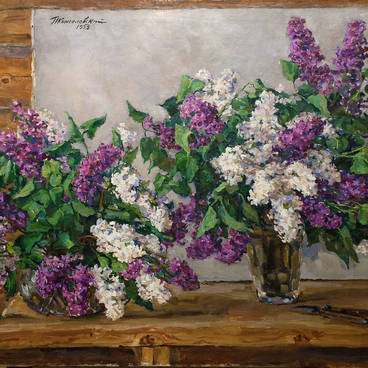 Сирень и подрамник