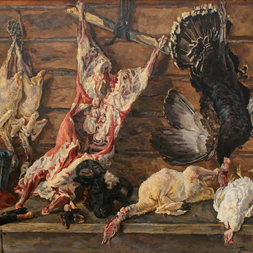 Натюрморт. Мясо и птица
