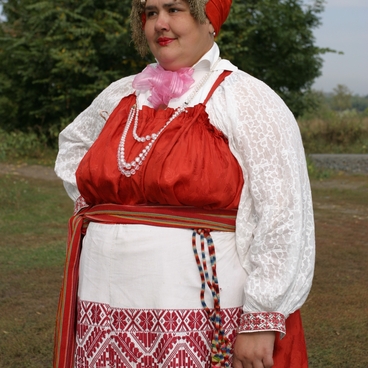Народный костюм Прохоровского района 