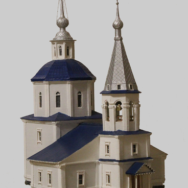 Макет церкви Иоанна Богослова