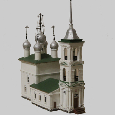 Макет Воскресенской церкви
