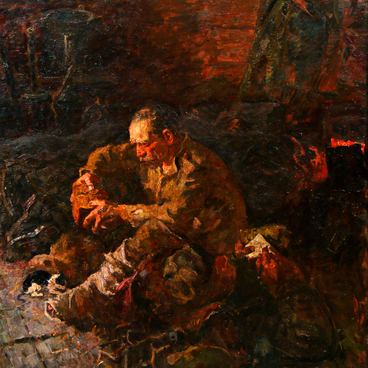 В  трудные  годы 