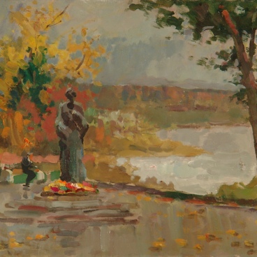 Памятник Марине Цветаевой