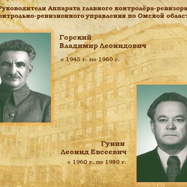 Руководители КРУ 1945-1980 гг.
