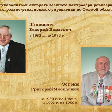 Руководители КРУ 1980-1999 гг.