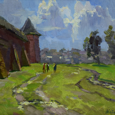 После дождя. Суздаль