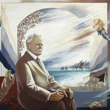 Портрет Шолохова М.А.