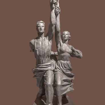 Рабочий и колхозница