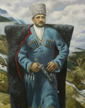 Портрет Ахмата-Хаджи Кадырова