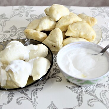 Вареники с грушей