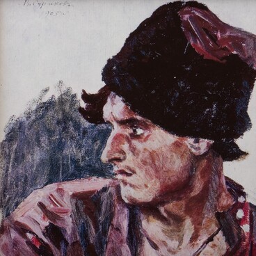 Гребец в красной рубахе