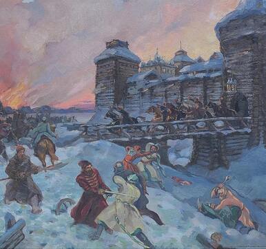 Осада Каргополя поляками и литовцами