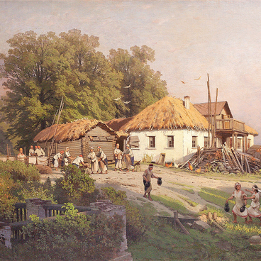 В деревне