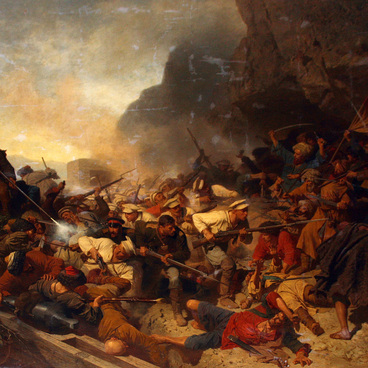Штурм аула Гуниб 25 августа 1859 года