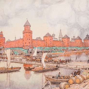 Коломенский кремль в XVII веке