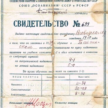 Свидетельство