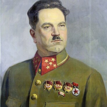 Портрет генерала армии Тюленева И.В.
