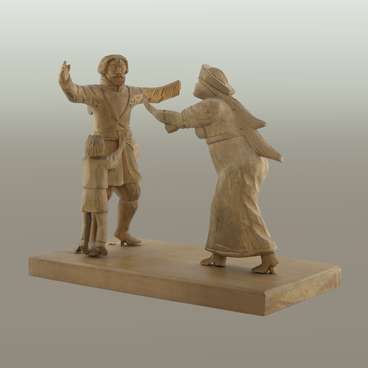 Игрушка «Встреча с войны ополченца 1812»