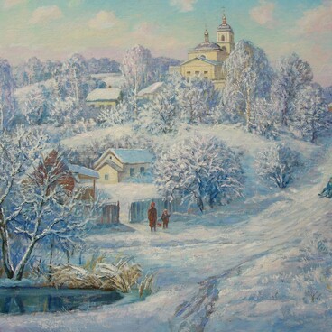 Снежная зима