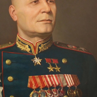 Портрет И.С. Конева