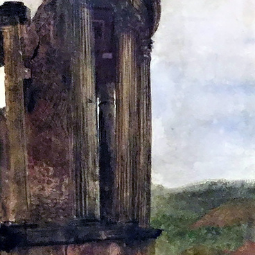 Итальянские зарисовки. Тиволи. Храм Весты