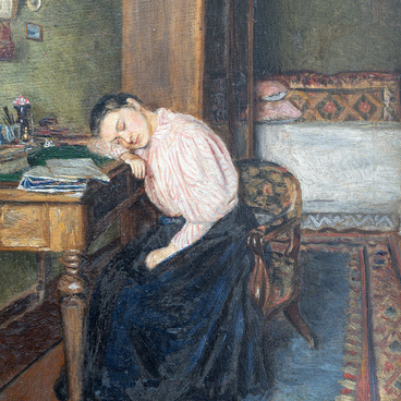 Заснула