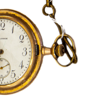Часы механические карманные Waltham