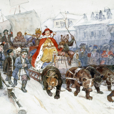 Большой морской маскарад в 1722 году