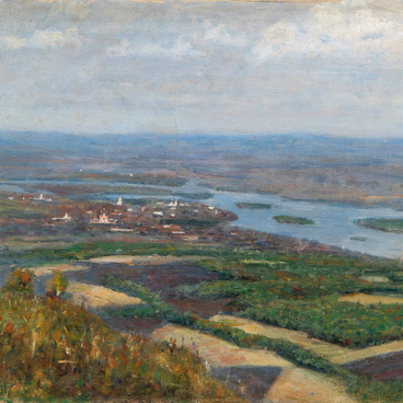 Вид на Красноярск с сопки
