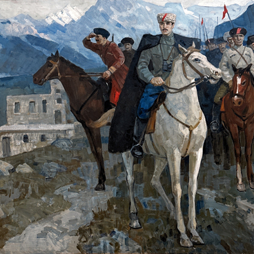 Красноармейцы с Асламбеком
