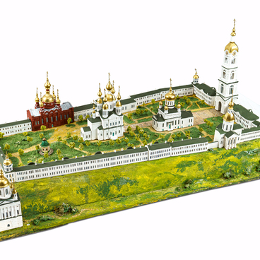 Макет монастыря
