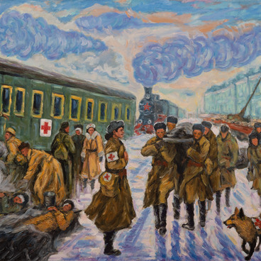 Станция Грязи, 1942 год
