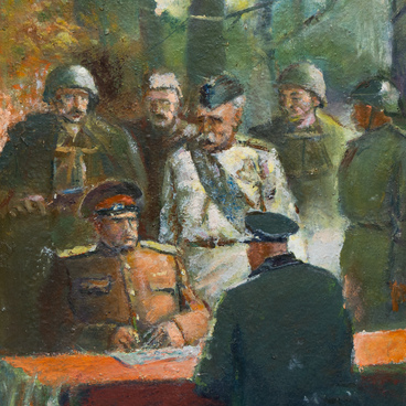 Допрос немецкого генерала. 1943 год