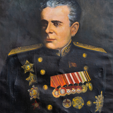 Командующий Северным флотом адмирал А.Г. Головко