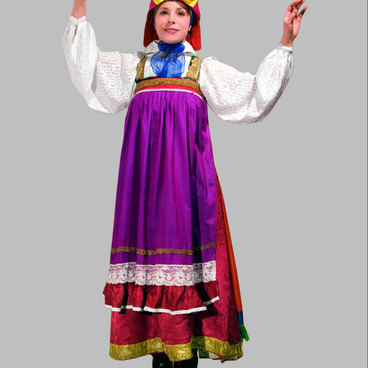 Костюм женский праздничный Курской области